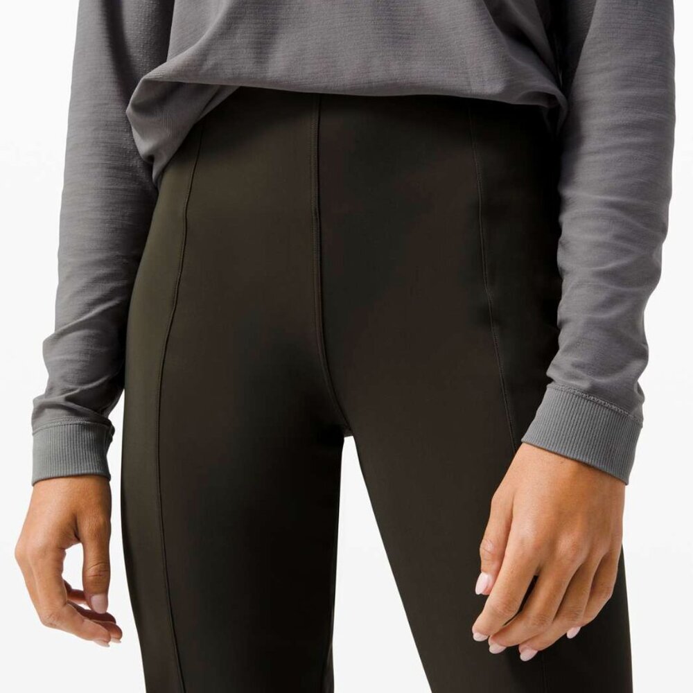 Lululemon Here to There High-Rise 7/8 Pant Dark Olive